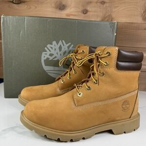 Timberland Classic Women's Premium Waterproof Boots Wheat Nubuck Leather Sz 8.5
